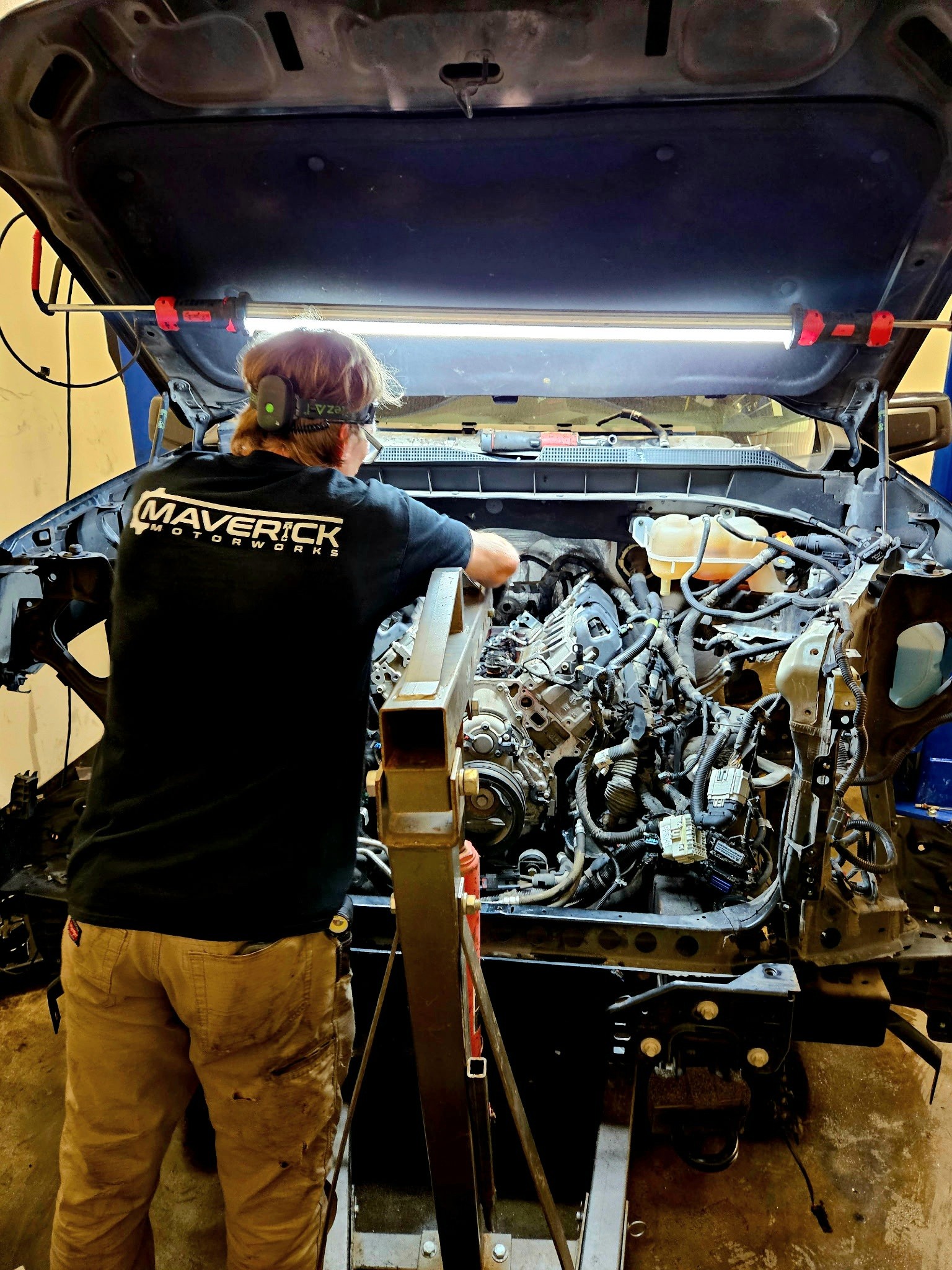 Auto Engine Repair - Brake Job - Travis Kamolz Maverick Motorworks Bixy Oklahoma